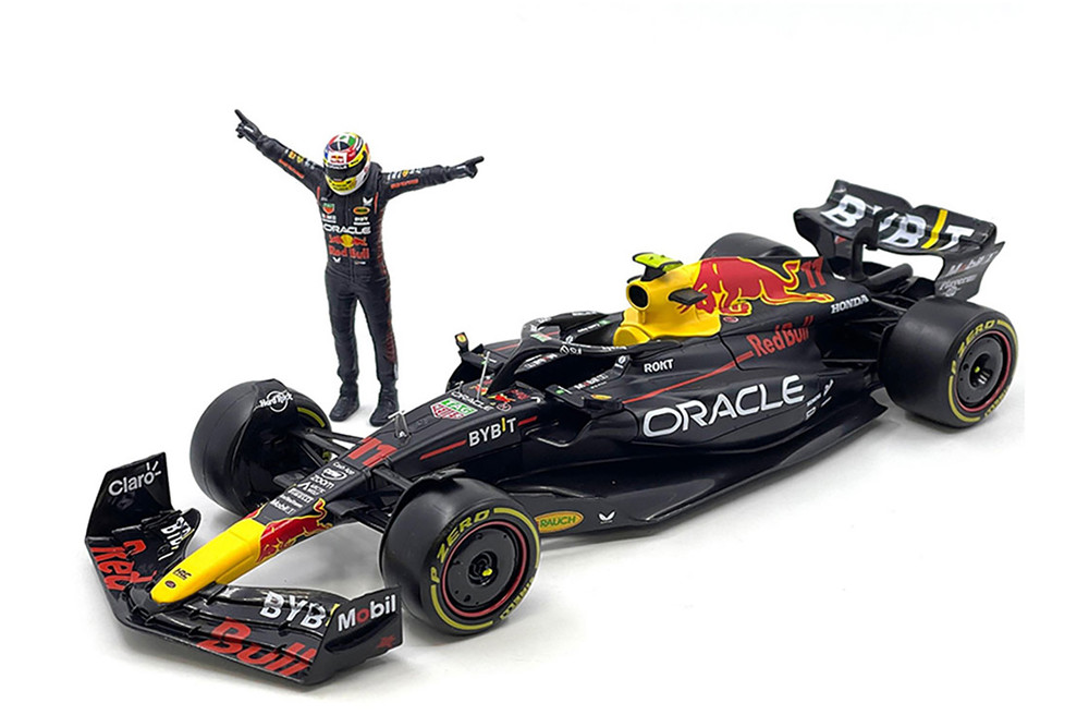 2023 Oracle Red Bull Racing RB19 w/Driver Figure, #11 Sergio Perez