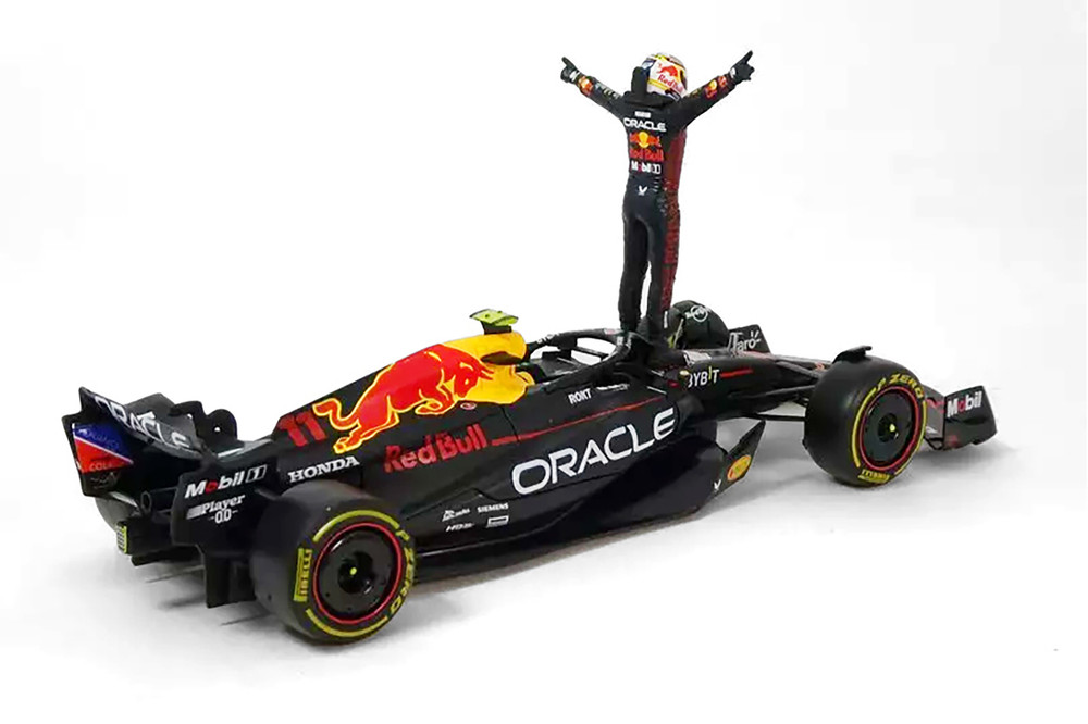2023 Oracle Red Bull Racing RB19 w/Driver Figure, #11 Sergio Perez