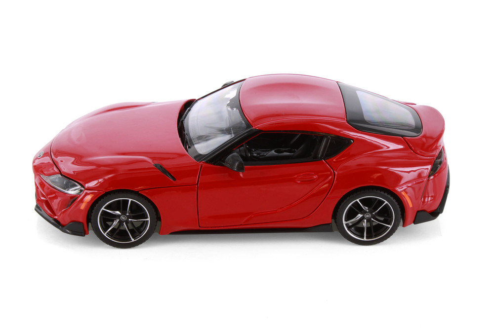 2022 Toyota GR Supra, Red - Showcasts 38917R - 1/24 Scale Diecast Model Toy Car
