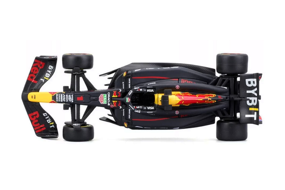 2024 Oracle Red Bull Racing RB20 2-Pack, Black - Bburago 18