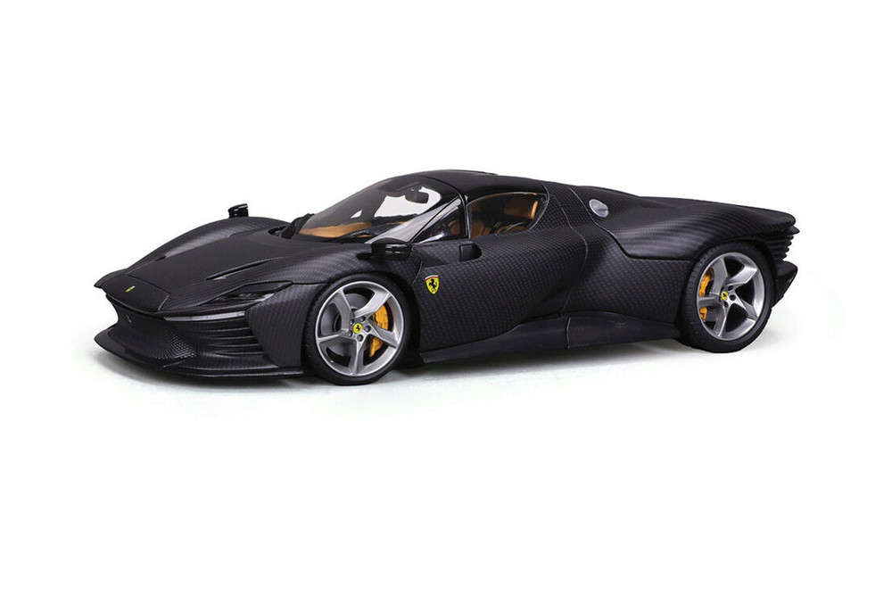 Ferrari Daytona SP3, Carbon Fiber Black - Bburago 18-16921 - 1/18