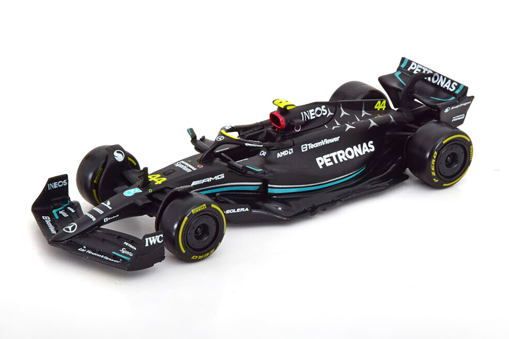 2024 Mercedes-Benz AMG W15 E Performance, #44 Lewis Hamilton - Bburago 01933-BENZ - 1/43 Scale Diecast Model Toy Car