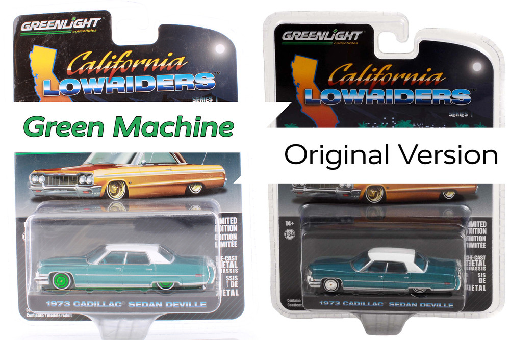 GREEN MACHINE 1973 Cadillac Sedan deVille, Turquoise w/ White Roof