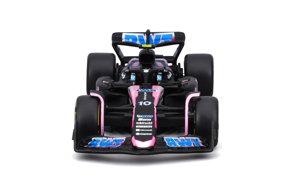 BWT Alpine A524 Race Car, #10 Pierre Gasly - Bburago 18-38219 - 1/43 Scale Diecast Model Toy Car