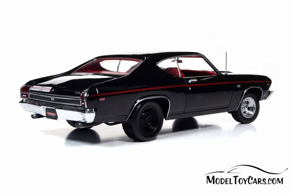 1969 Chevy Chevelle SS 396 Hardtop, Tuxedo Black - Auto