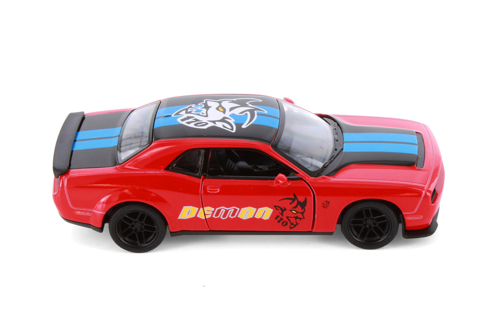 2023 Dodge Challenger SRT Demon 170 2-Pack, Red - Kinsmart - 1/40