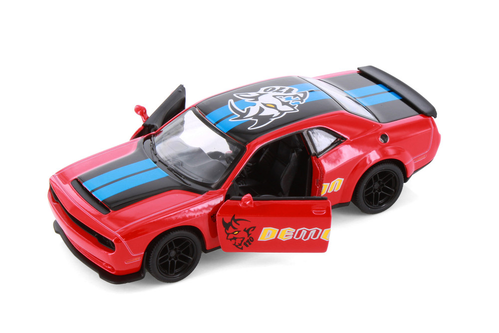 2023 Dodge Challenger SRT Demon 170 2-Pack, Red - Kinsmart - 1/40