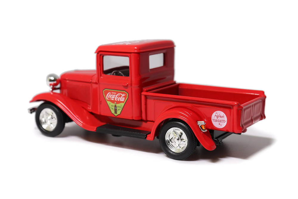 Coca-Cola 1934 Ford Pickup, Red - Motor City Classics 443031 - 1/43 Scale Diecast Model Toy Car