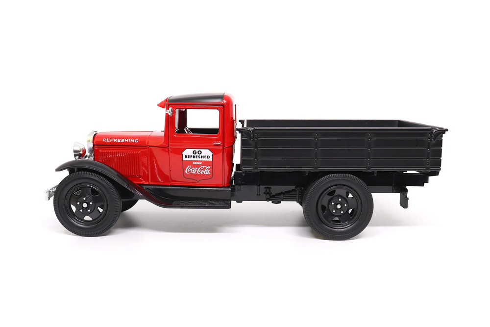 Coca-Cola 1931 Ford Pickup Model AA, Red - Motor City Classics 424022 - 1/24 Scale Diecast Model Toy Car