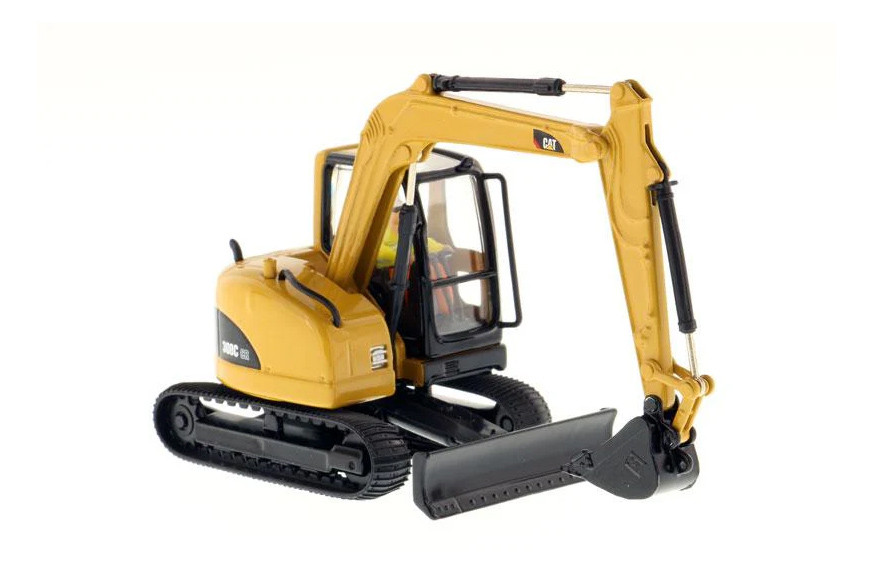 Caterpillar 308C CR Mini Hydraulic Excavator w/Operator, Yellow