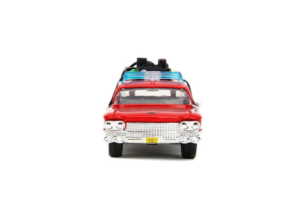 Ecto-1 1959 Cadillac Ambulance Transformers Mash-Up, Ghostbuster - Jada Toys 35863 - 1/32 Scale Diecast Model Toy Car