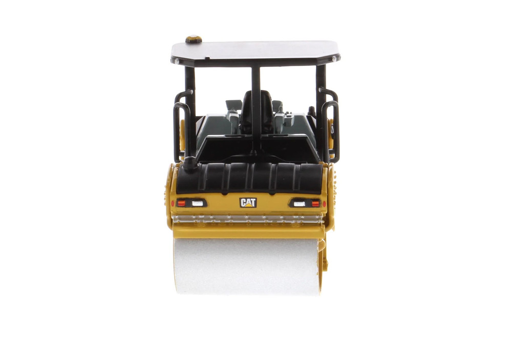 Caterpillar CB-13 Tandem Vibratory Roller w/ROPS, Yellow - Diecast Masters 85630 - 1/64 Scale Diecast Model Toy Car