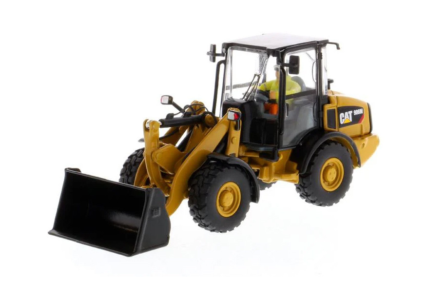 Caterpillar 906M Compact Wheel Loader w/Operator, Yellow - Diecast Masters 85557 - 1/50 Scale Diecast Model Toy Car