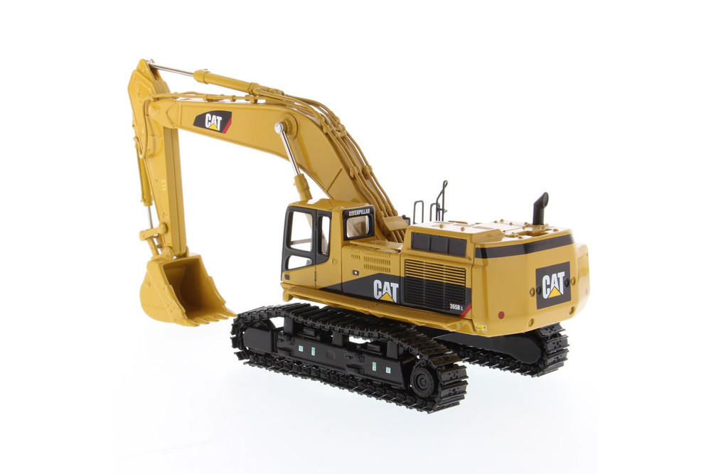 Caterpillar 365B L Series II Hydraulic Excavator w/2PVC Figures - Diecast Masters 85058C - 1/50 Scale Diecast Model Toy Car
