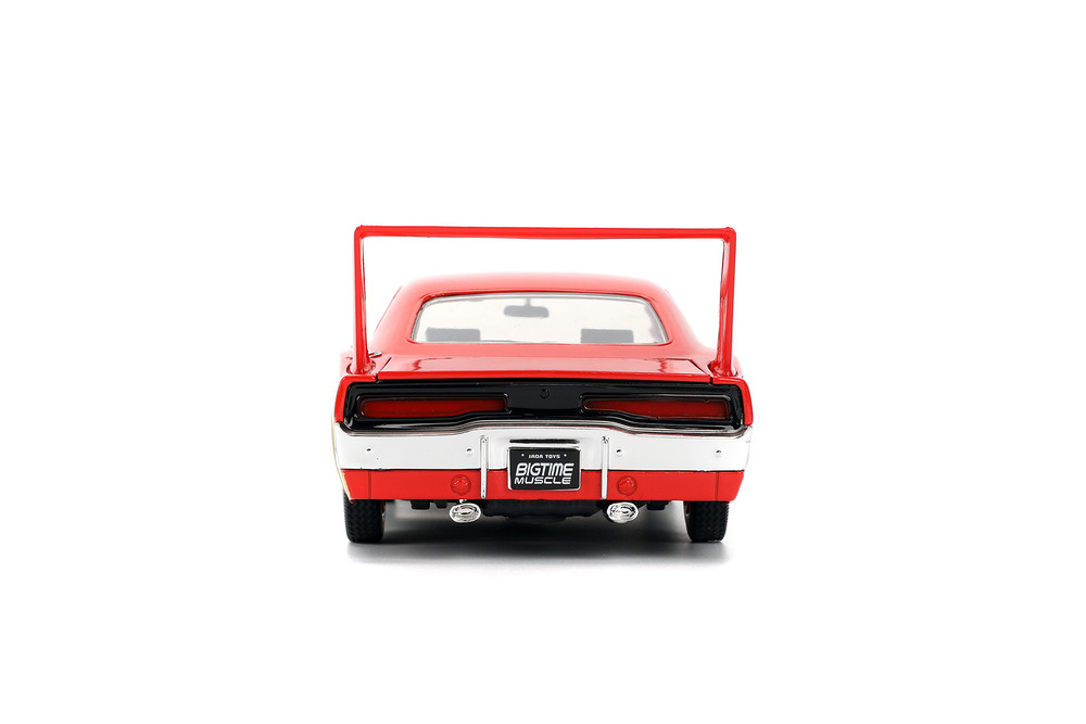 1969 Dodge Charger Daytona #33, Red/Gold - Jada Toys 36297 - 1/24