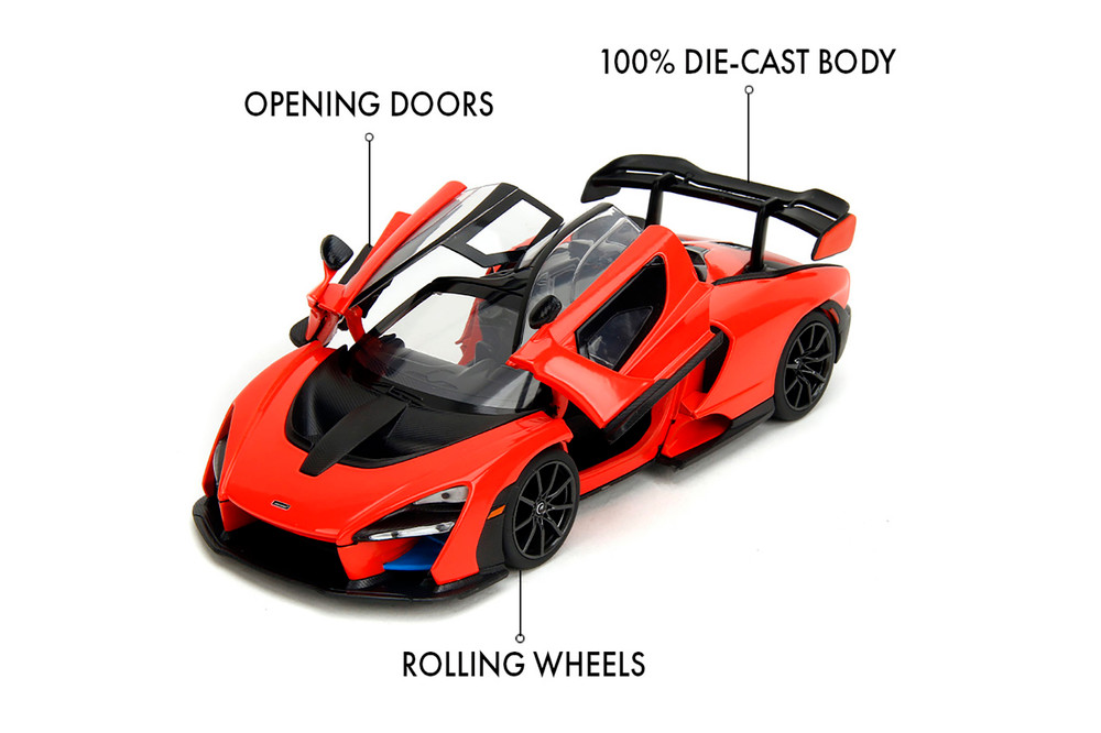 Jada Toys マクラーレン・セナ Amazon.com: Jada Toys 253203097 - Fast & Furious Car McLaren