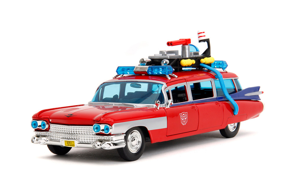 Ecto-1 1959 Cadillac Ambulance Transformers Mash-Up, Ghostbuster