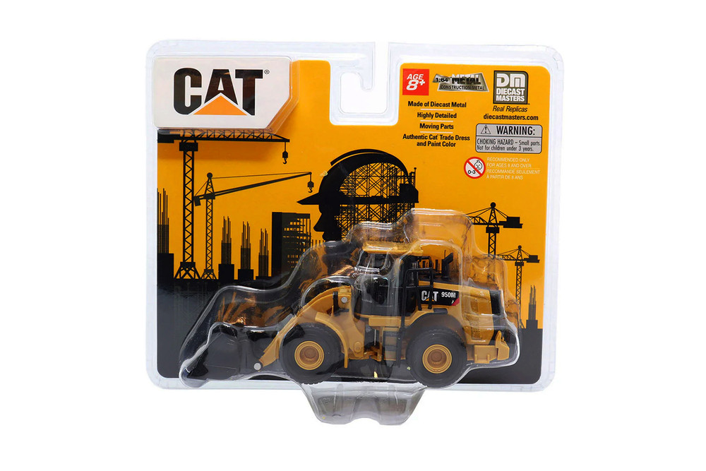Caterpillar 950M Wheel Loader, Yellow/Black - Diecast Masters 84646CS - 1/64 Scale Diecast Model Toy Car