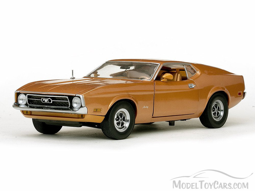 1971 Ford Mustang Sportsroof 1/18スケール 1971 Ford Mustang Sportsroof, Brown - Sun Star 3619 - 1/18