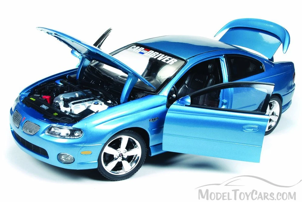 Modèle Réduit 1/12 Pontiac GTO 1964 Décapotable - Ertl Diecast Bleu Clair