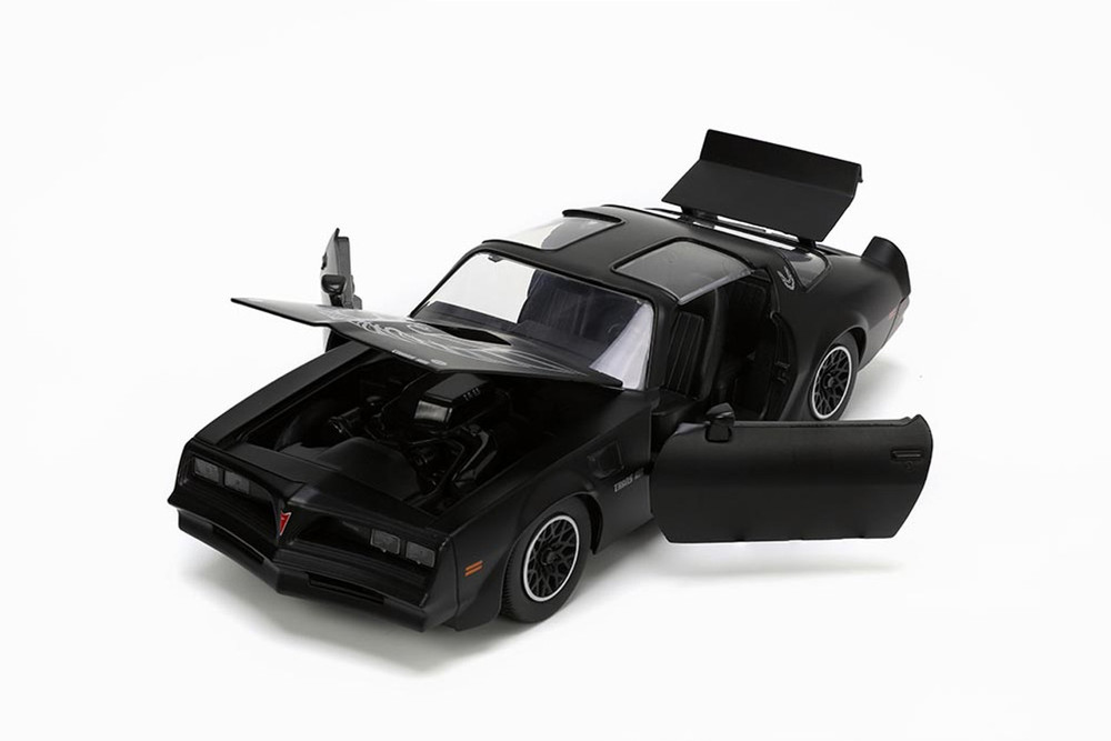 1977 Pontiac Firebird T/A Trans am T-top, Matte Black - Jada