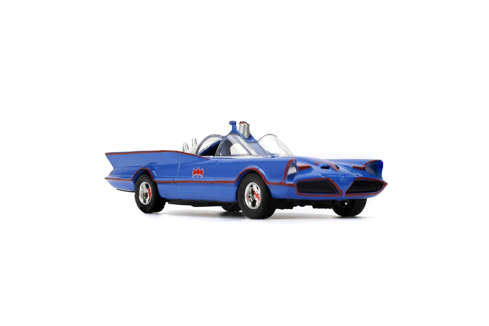 Batman Classic TV Series 1966 Batmobile, Blue - Jada Toys 36097 - 1/32 Scale Diecast Model Toy Car