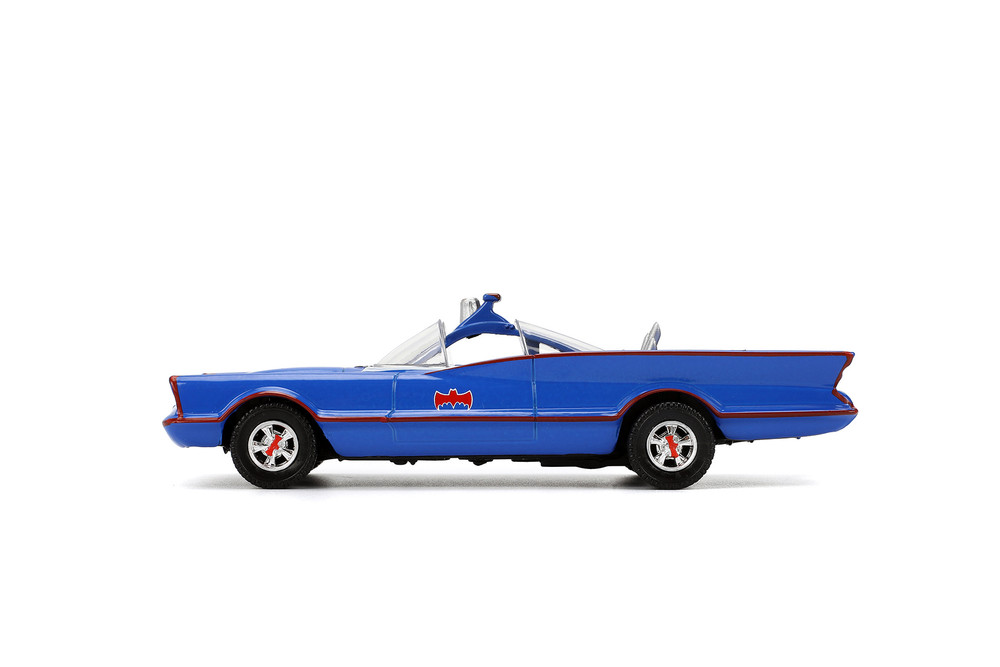 Batman Classic TV Series 1966 Batmobile, Blue - Jada Toys 36097 - 1/32 Scale Diecast Model Toy Car