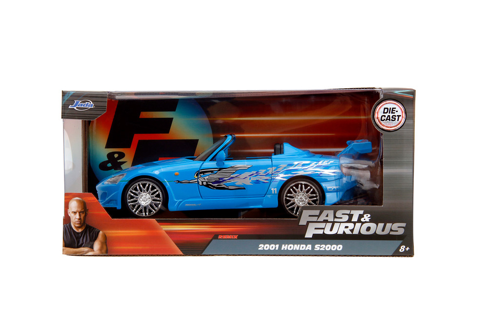 Suki's 2001 Honda S2000 限定版 Fast And Furious 2001 Suki's Honda S2000, JADA, Diecast Toy Car, 8