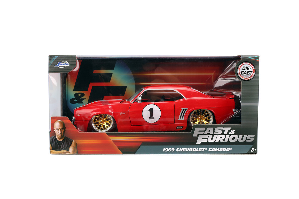 1969 Chevy Camaro #1, Fast & Furious - Jada Toys 36151 - 1/24