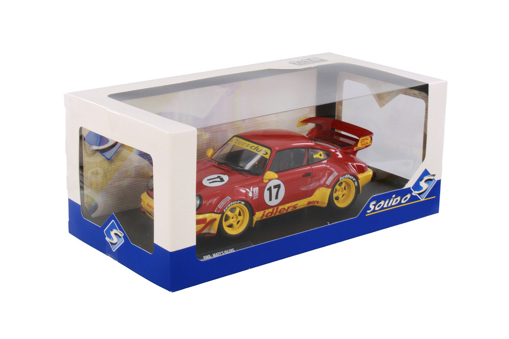 2016 RWB Bodykit Maty's Idlers, Red/Yellow - Solido S1807509 - 1/18 Scale Diecast Model Toy Car