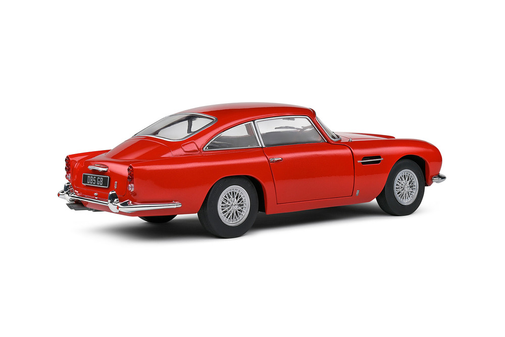 Miniature Solido Aston Martin DB5 Rouge Métallisé 1964 - échelle 1/18, Neuve