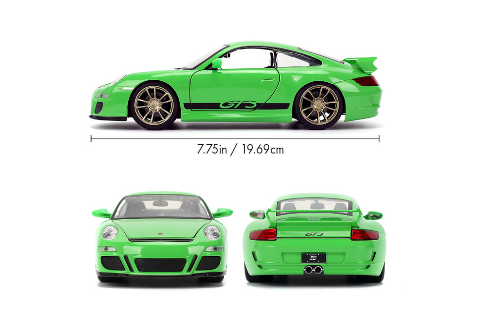 Porsche 911 GT3 (997), Fast X - Jada Toys 34919 - 1/24 Scale Diecast Model Toy Car