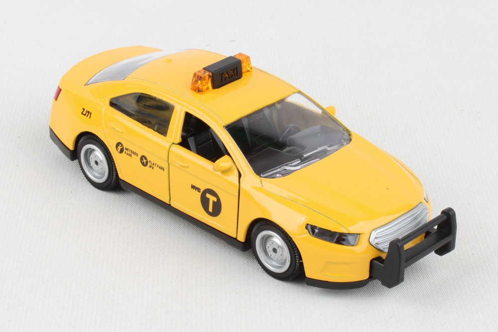 NYC Taxi Cab Sedan/Bel Air 2-Pack, Yellow - - 1/37 Scale Diecast
