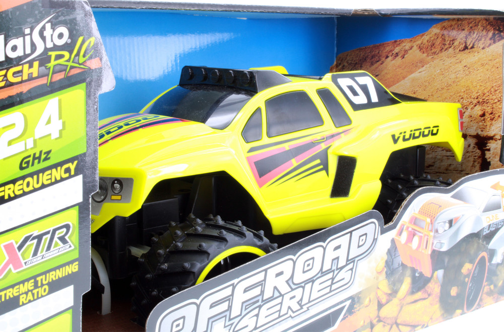 Off-Road Vudoo #07, Yellow - Maisto 82700 - 1/16 Scale Remote Control Car