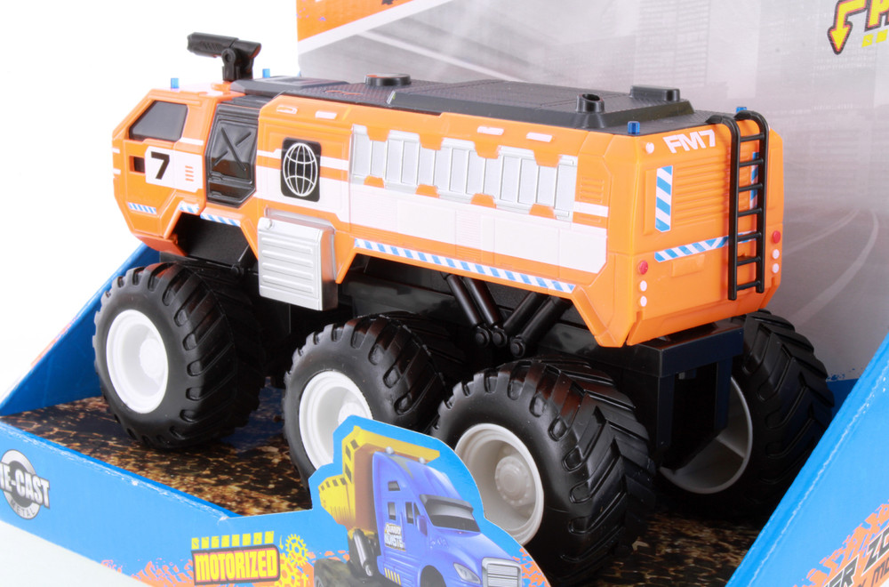 Builder Zone Quarry Monsters Crash Tender Truck Motorized 6