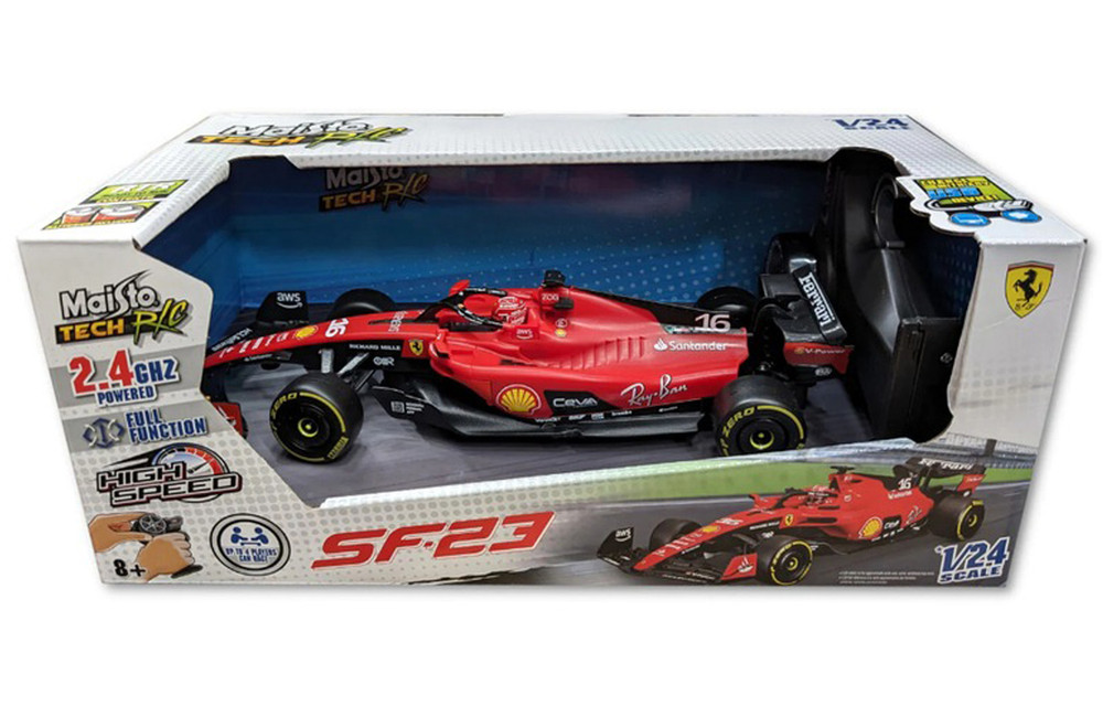 Ferrari SF-23 w/Driver, #16 Charles Leclerc - Maisto 82357