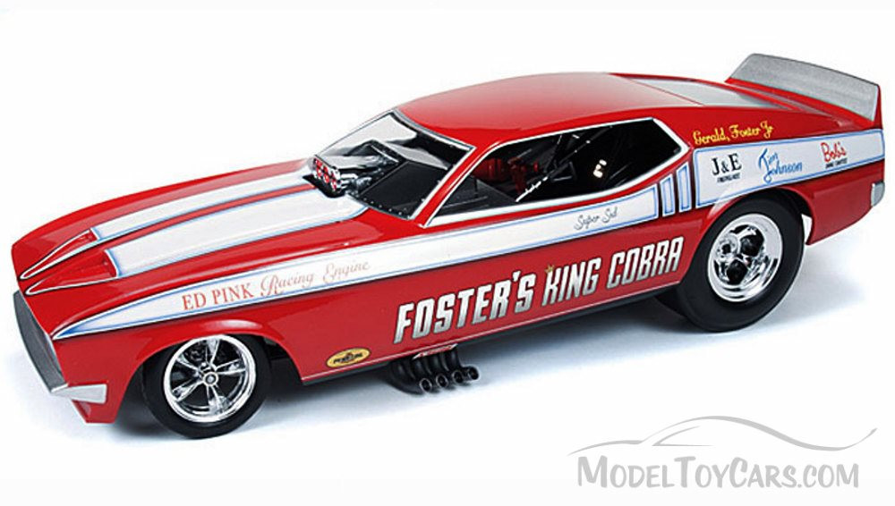 1972 Foster's King Cobra Ford Mustang NHRA Funny Car, Red w/ White