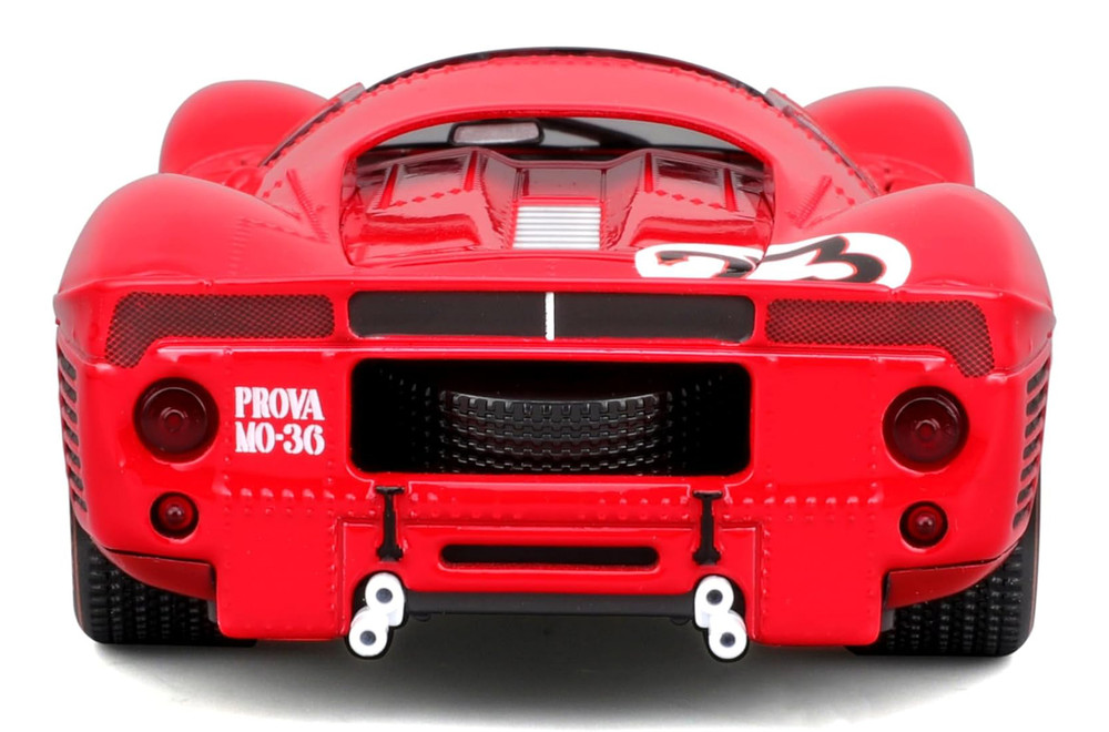 Ferrari 330 P4 Daytona 1967 #23, Red - Bburago 18-26310 - 1/24