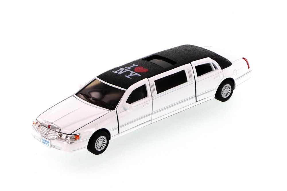 Box of 6 I Love New York 1999 Lincoln Town Car Stretch Limousine