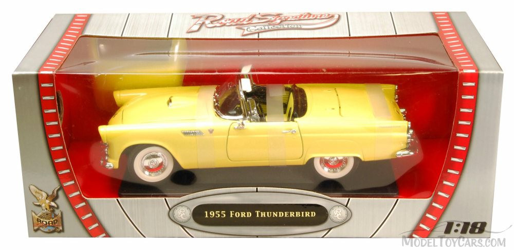 No15 ミニカー1/18箱あり Ford 1955 THUNDERBIRD 1955 Ford