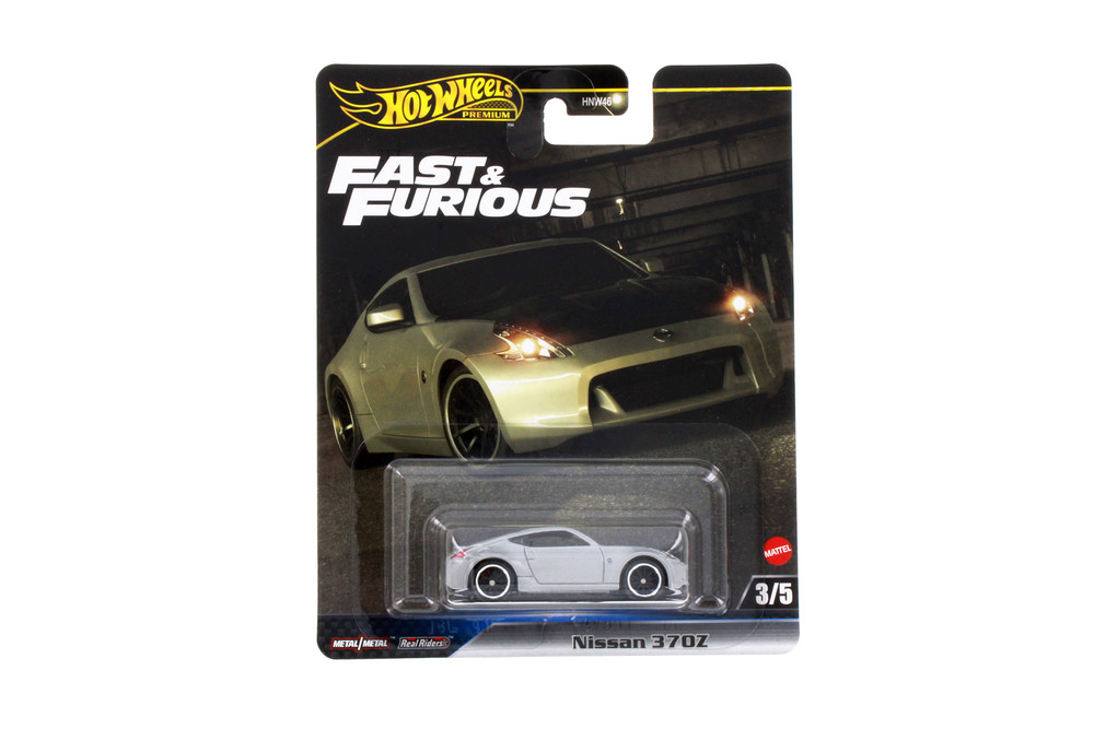Nissan 370Z, Fast Five - Mattel Hot Wheels HNW46956J - 3" Scale Diecast Model Toy Car