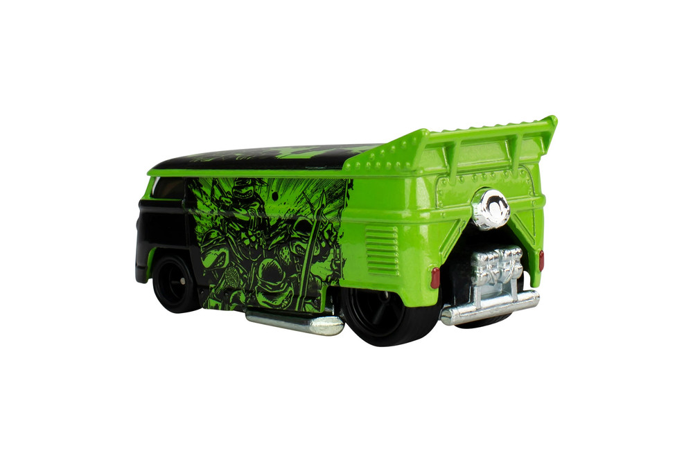 Hot Wheels Pop Culture – Volkswagen Drag Bus Tortues Ninja – Neuve