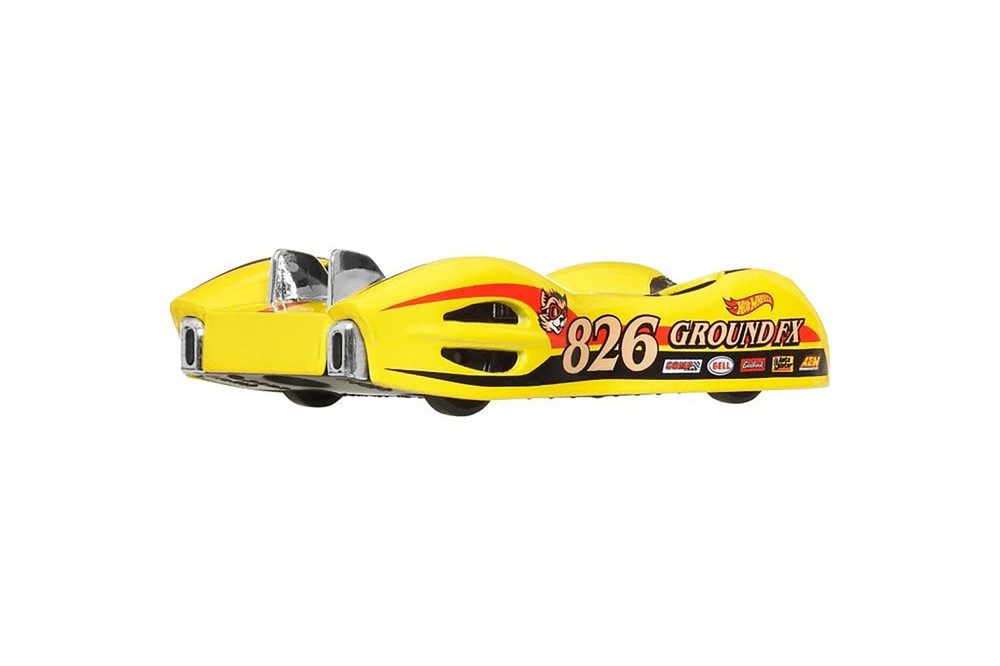 Ground FX, Yellow - Mattel Hot Wheels HRT81956F - 3" Scale Diecast Model Toy Car