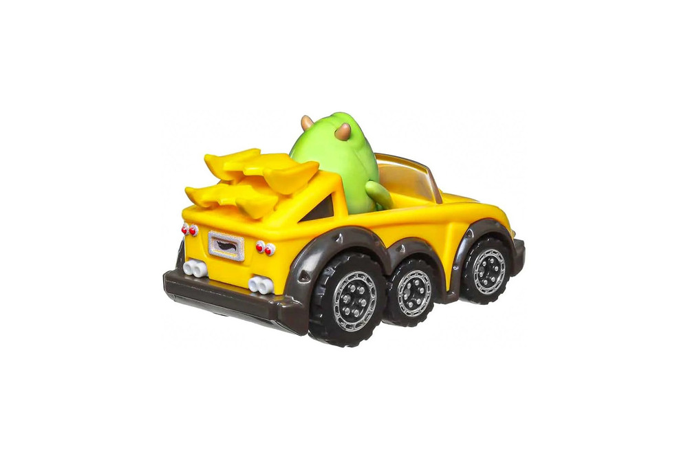 Mike Wazowski, Monsters, Yellow - Mattel Hot Wheels HKB86956M - 2.25" Scale Diecast Model Toy Car