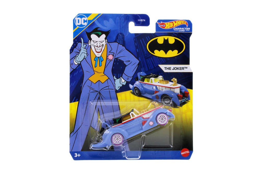 The Joker, Batman, Light Blue - Mattel Hot Wheels HHB74956T - 3