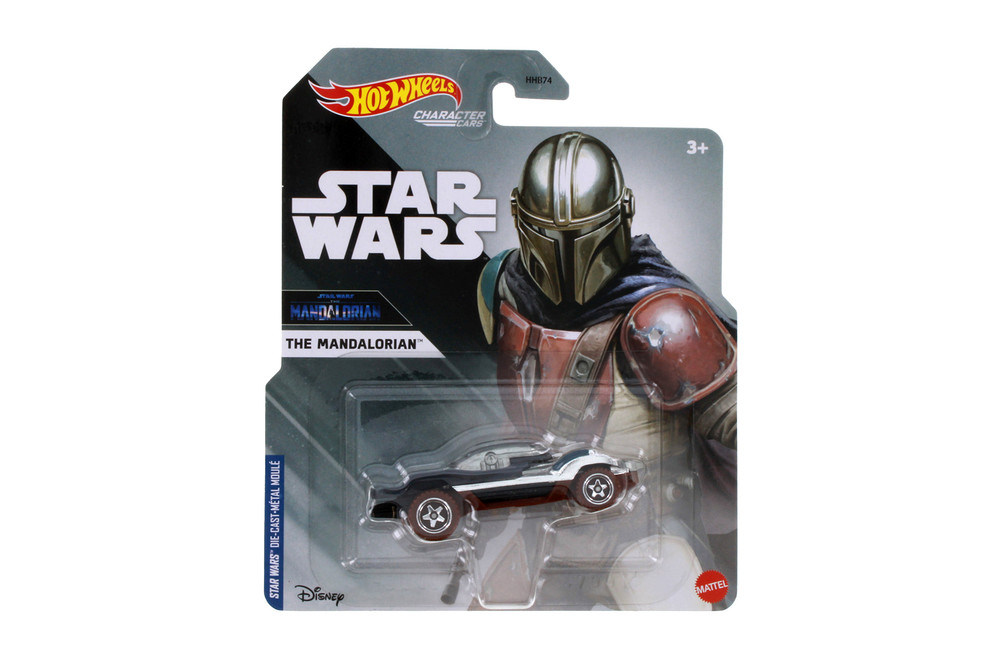 The Mandalorian, Silver/Brown - Mattel Hot Wheels HHB74956H - 3" Scale Diecast Model Toy Car