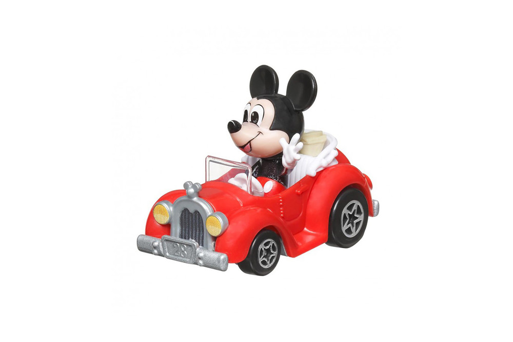Racer Verse Disney 4-Pack Character Car Assortment - Mattel Hot Wheels HKD319796 - 2.25" Scale Diecast Model Toy Cars