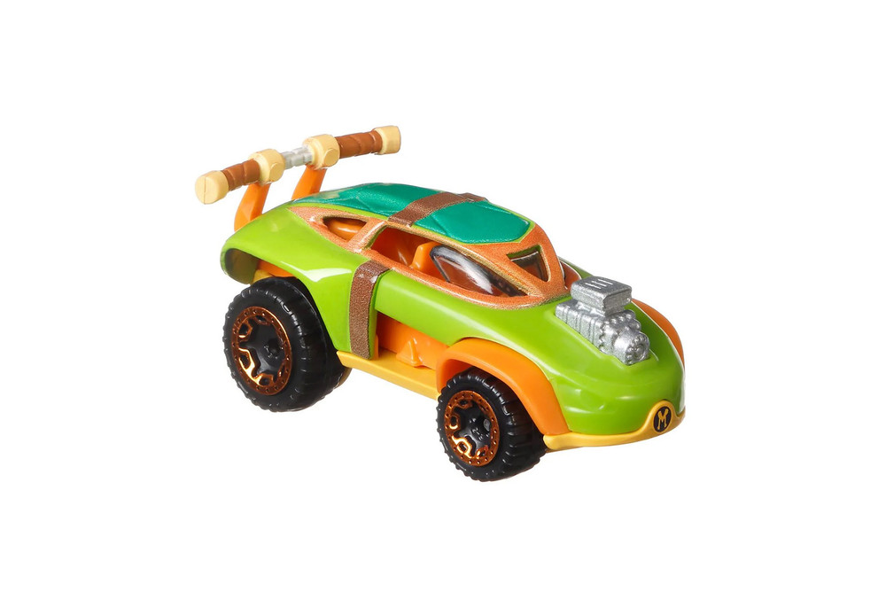 Michelangelo, Teenage Mutant Ninja Turtles, Green/Orange - Mattel