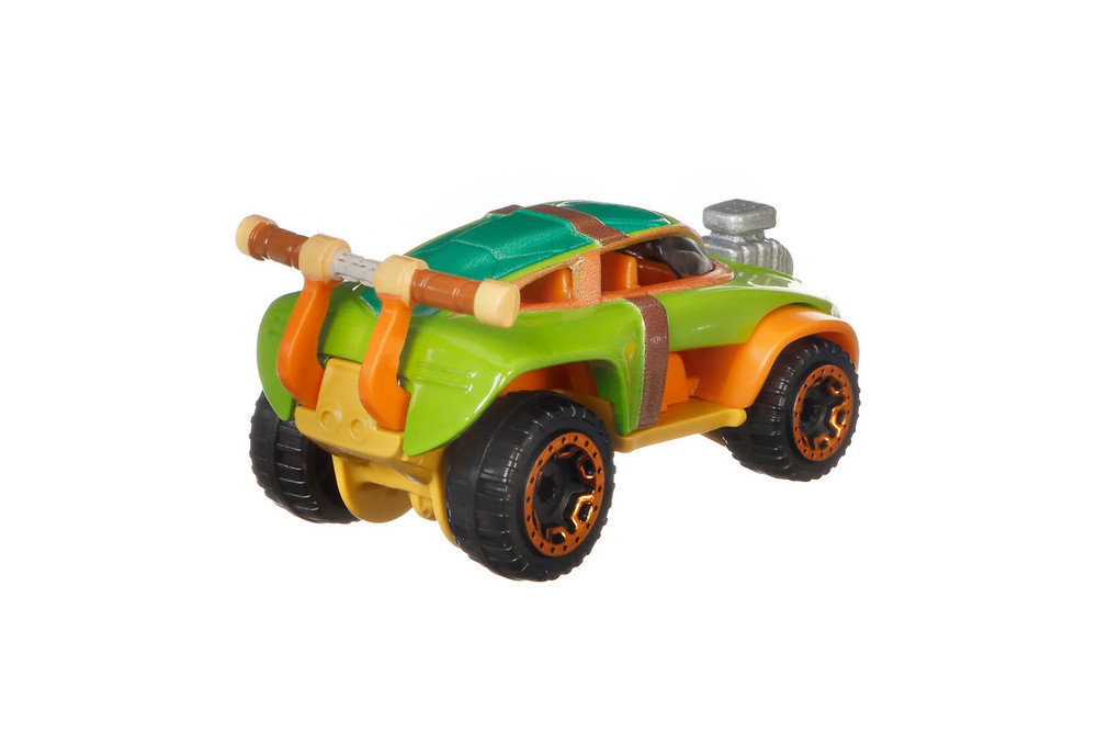 Michelangelo, Teenage Mutant Ninja Turtles, Green/Orange - Mattel
