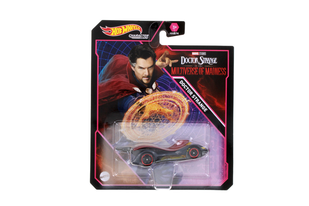 Doctor Strange, Doctor Strange in the Multiverse of Madness - Mattel Hot Wheels HHB74956F - 3" Scale Diecast Model Toy Car